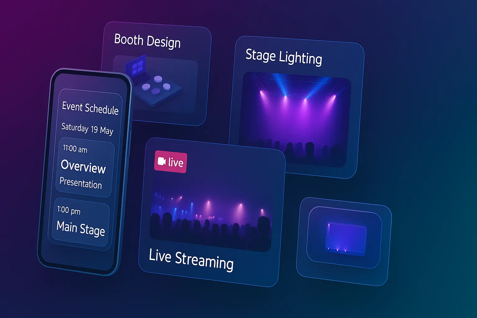 Event concept presentation sample deck